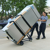 PowerMate moves large fridge